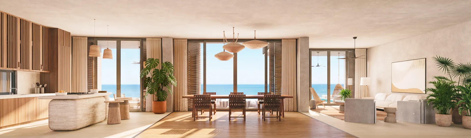 Open Plan Living & Dining